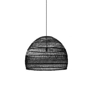 Wicker pendant lamp