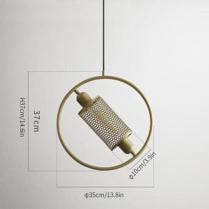 Iron NET Postmoderng Pendent Lamp