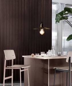 Brass Umbrella Pendant