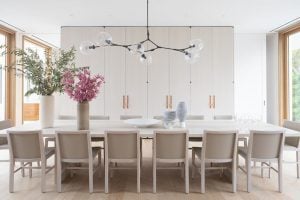 Branching bubble chandelier