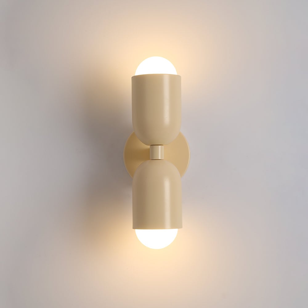 Morandi double-headed wall lamp