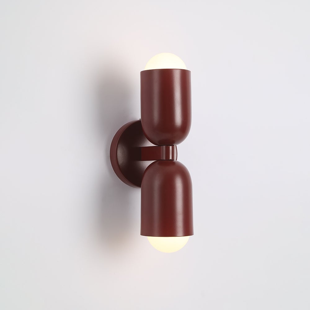 Morandi double-headed wall lamp