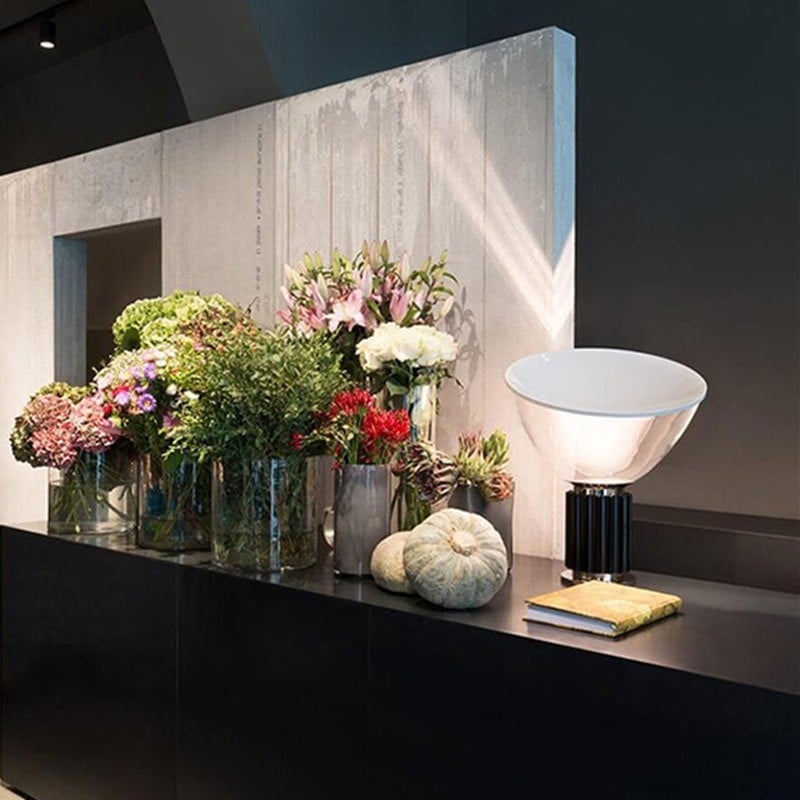 Taccia Bowl Shape Glass Table Lamp G2