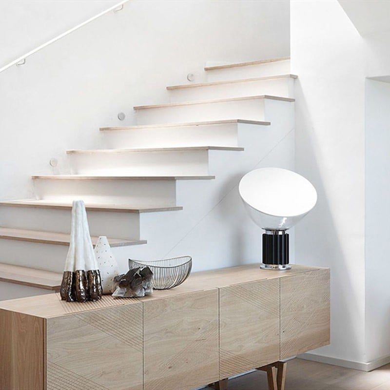 Taccia Bowl Shape Glass Table Lamp G2