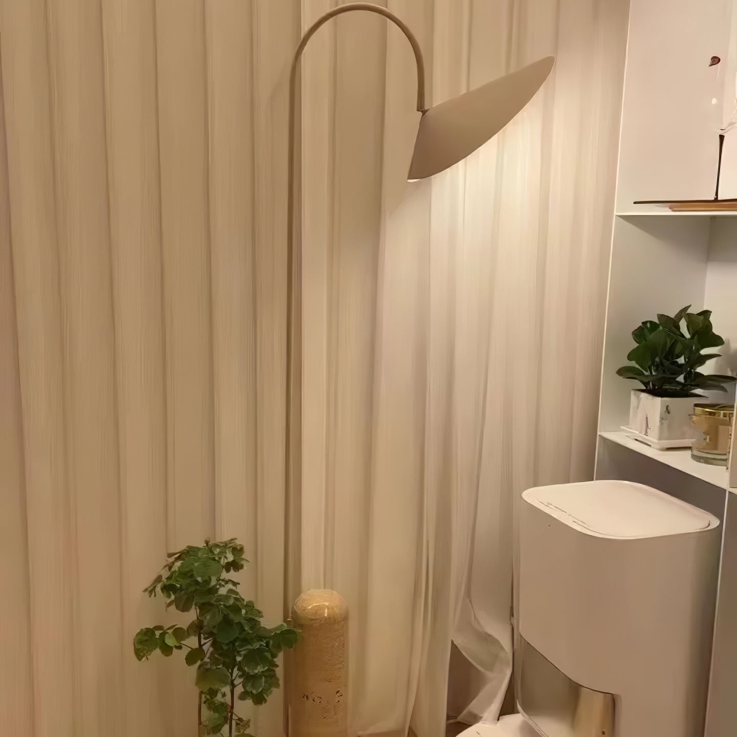 Arum Marble Base Conical Cover Floor Lamp G66