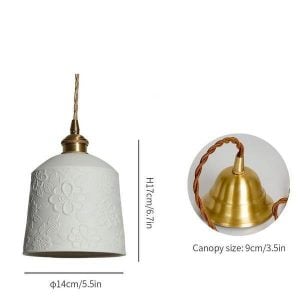 Ceramic pendant Lamp