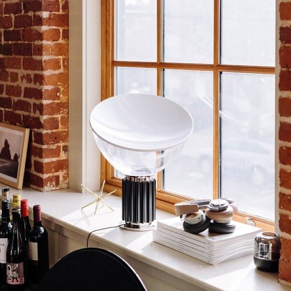 Taccia Bowl Shape Glass Table Lamp G2