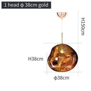 Lampada a sospensione Melt