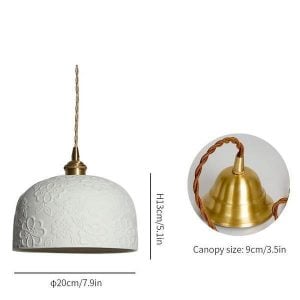 Ceramic pendant Lamp