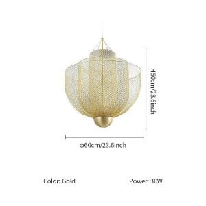 Meshmatics chandelier