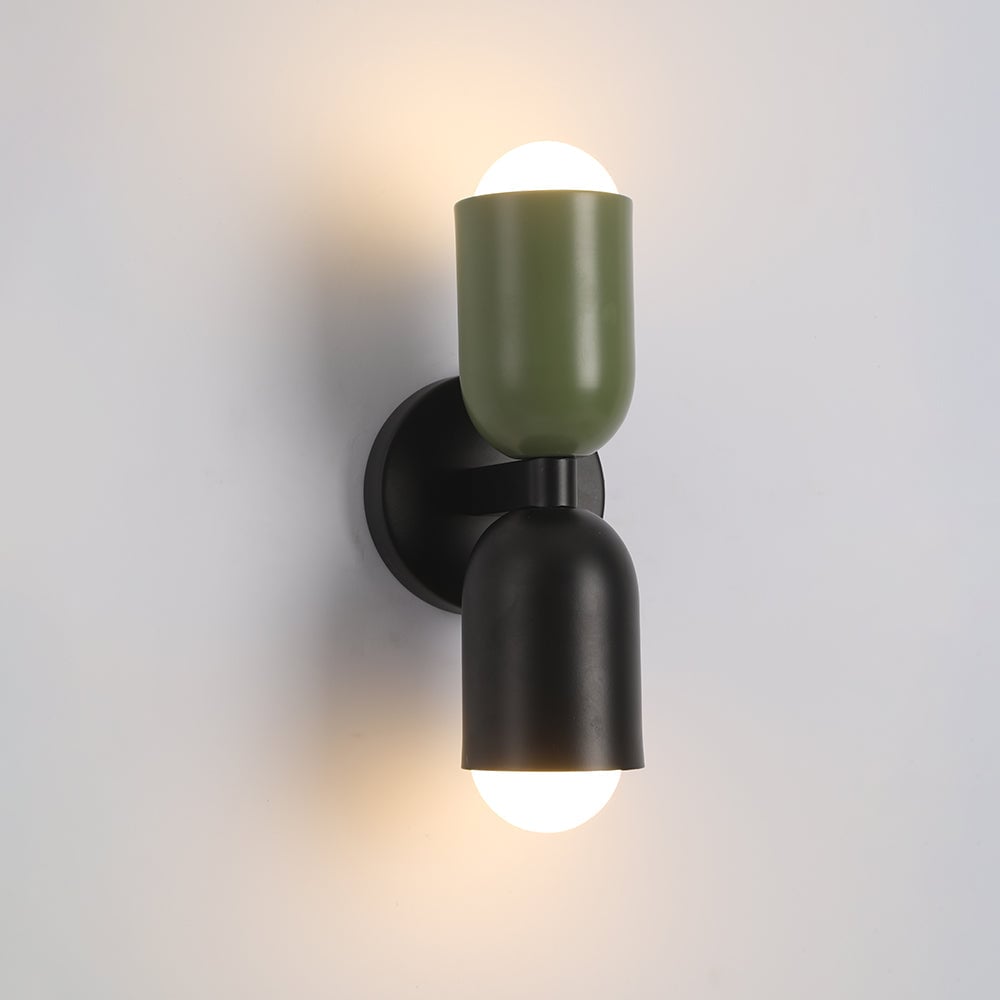 Morandi double-headed wall lamp