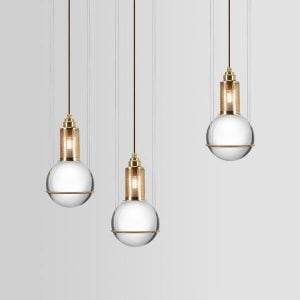 Günter Leuchtmann Le tre streghe Pendant Lamp