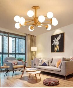 LIGN Wooden Molecular Light