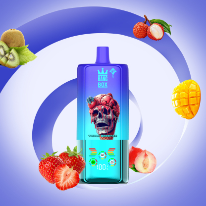 BANG BOX 80000 Puffs 3 in1 Flavor Disposable Vape - Triple Berry Ice + Mango Peach + Strawberry Kiwi
