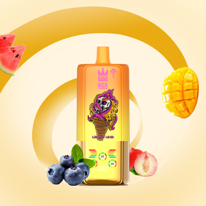 BANG BOX 80000 Puffs 3 in1 Flavor Disposable Vape - Lemon lime+Mango peach watermelon+Blueberry ice