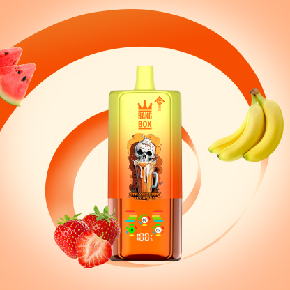 BANG BOX 80000 Puffs 3 in1 Flavor Disposable Vape - Strawberry Banana & Raspberry Watermelon & Love666
