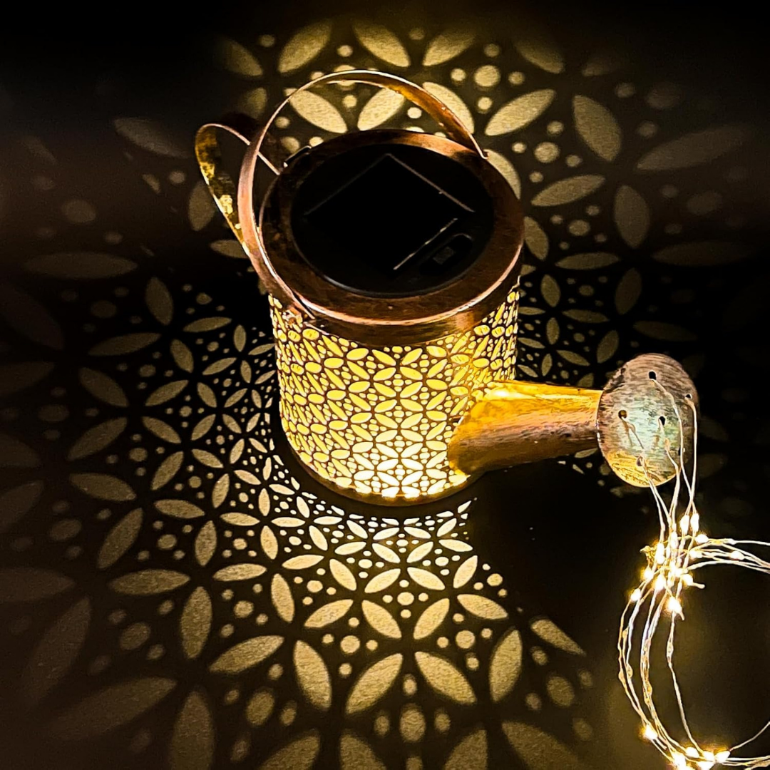 Solar Watering Can Lights for Outdoor Garden Backyard