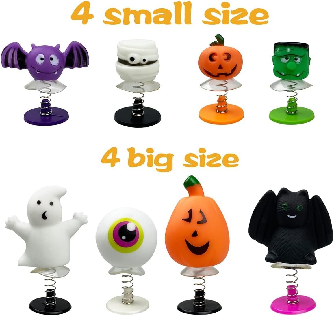 24 PCS Halloween Jumping Popper Toys