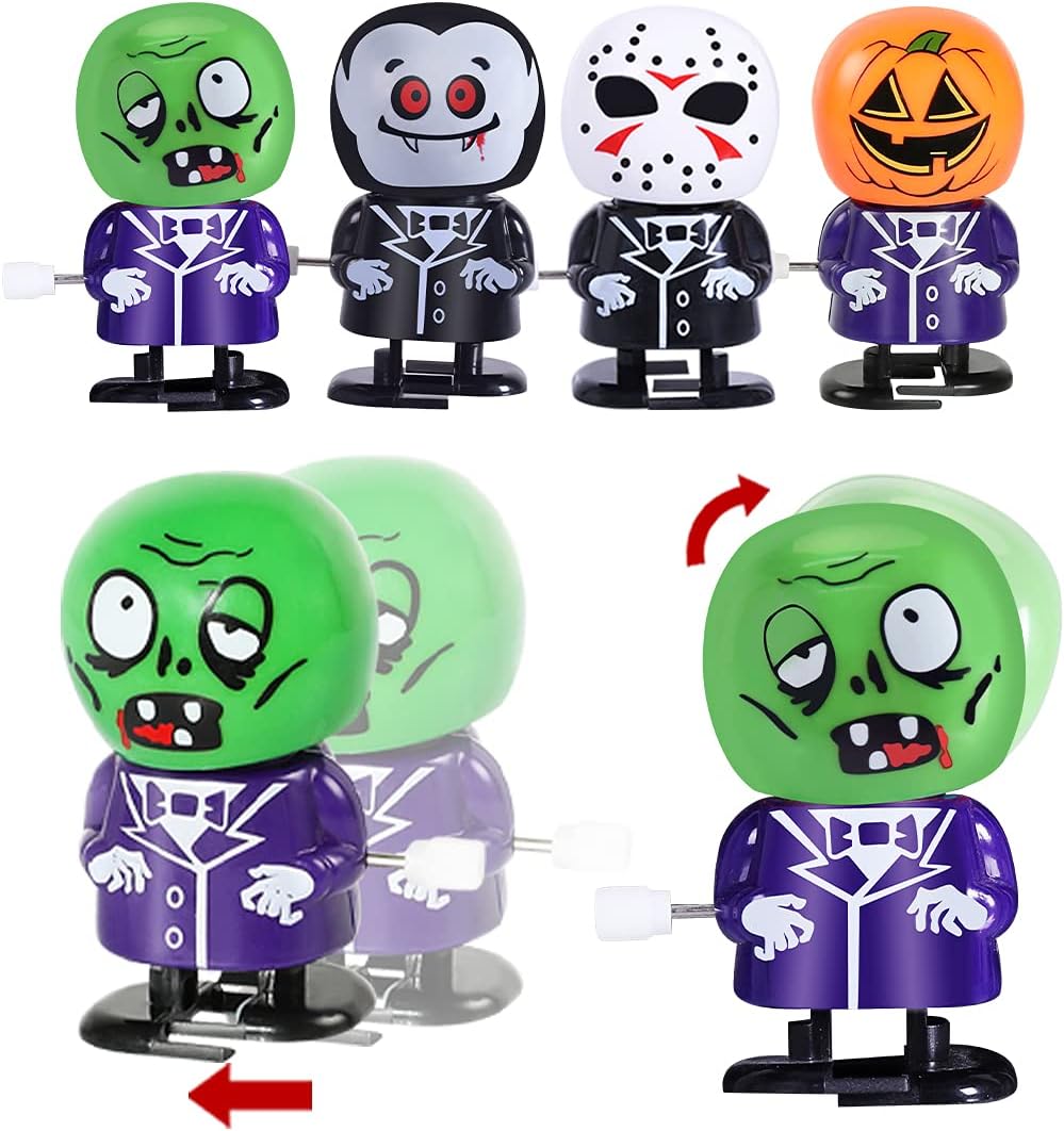 18Pcs Halloween Wind Up Toys 