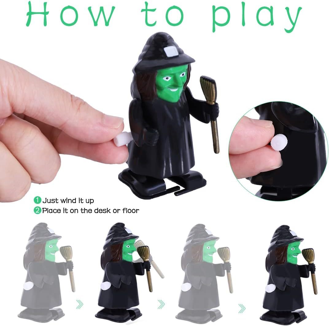 18Pcs Halloween Wind Up Toys 