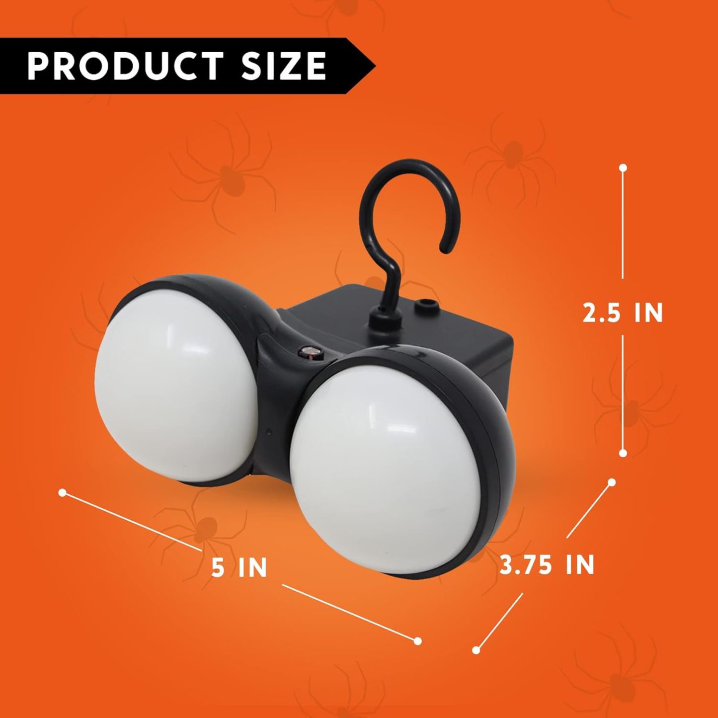 3 Pack Halloween Flashing Peeping Eyes Lights with Timer