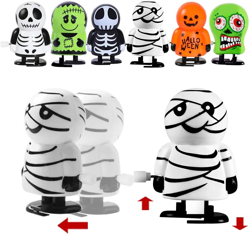 18Pcs Halloween Wind Up Toys 