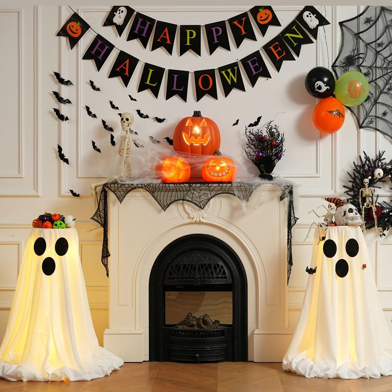 Halloween Trick or Treat Ghost Candy Holder