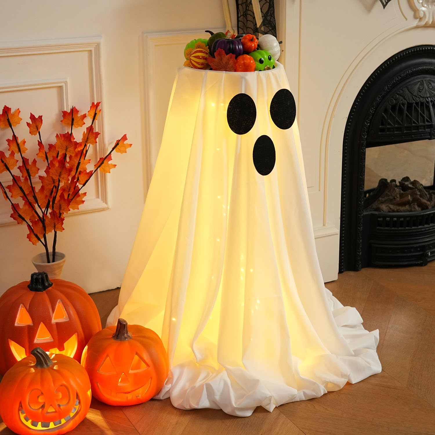 Halloween Trick or Treat Ghost Candy Holder