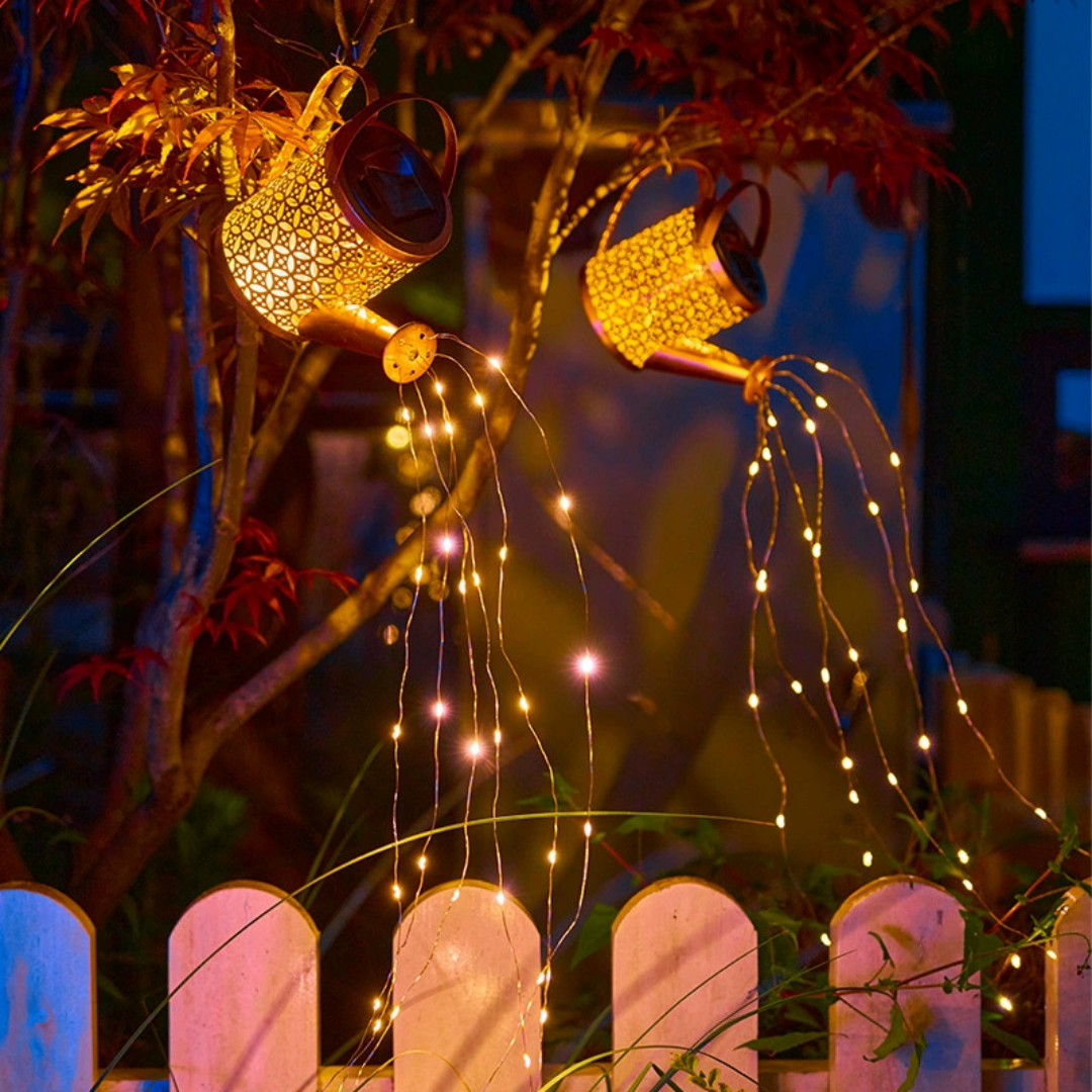 Solar Watering Can Lights for Outdoor Garden Backyard