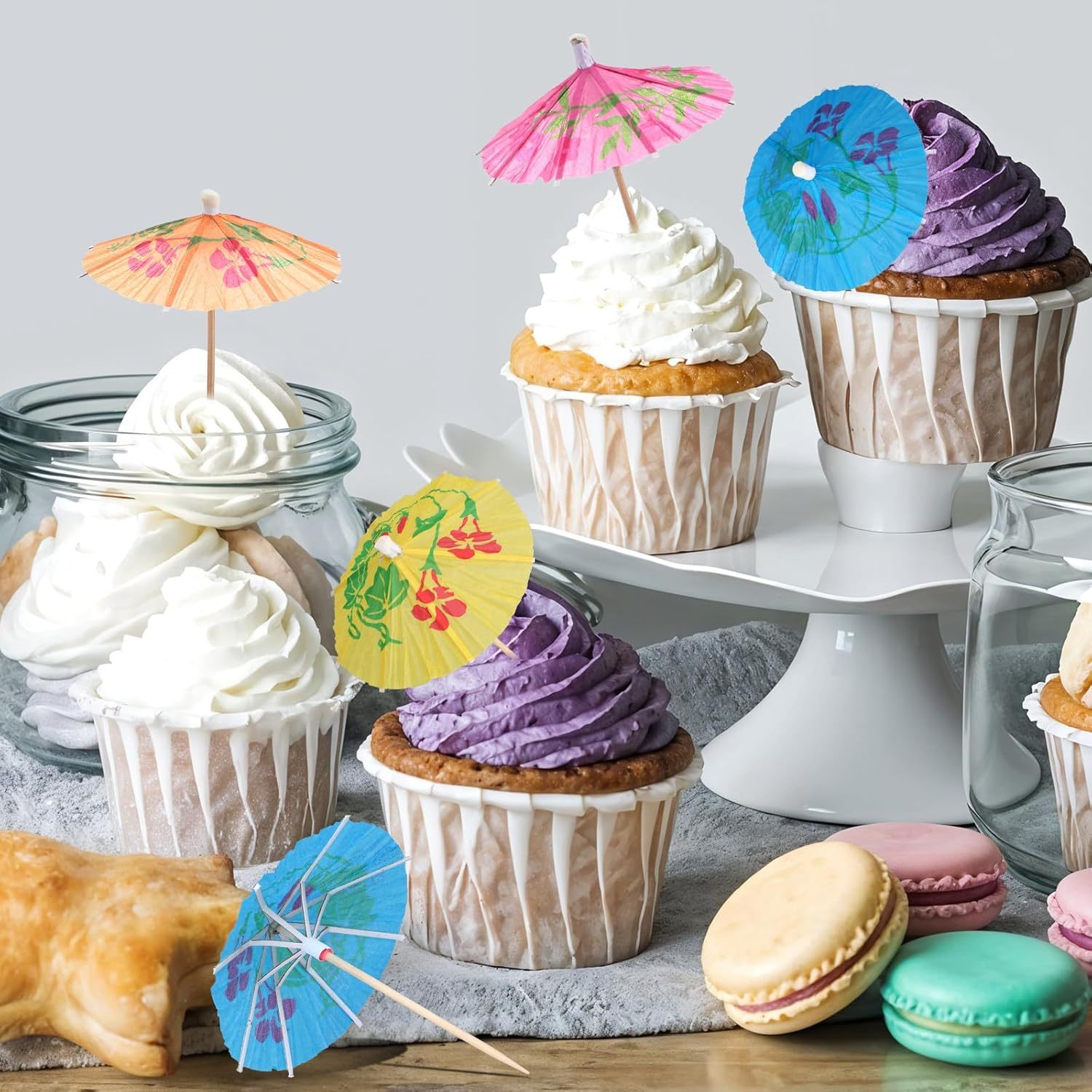 100pcs Drink Umbrellas Cocktail Picks