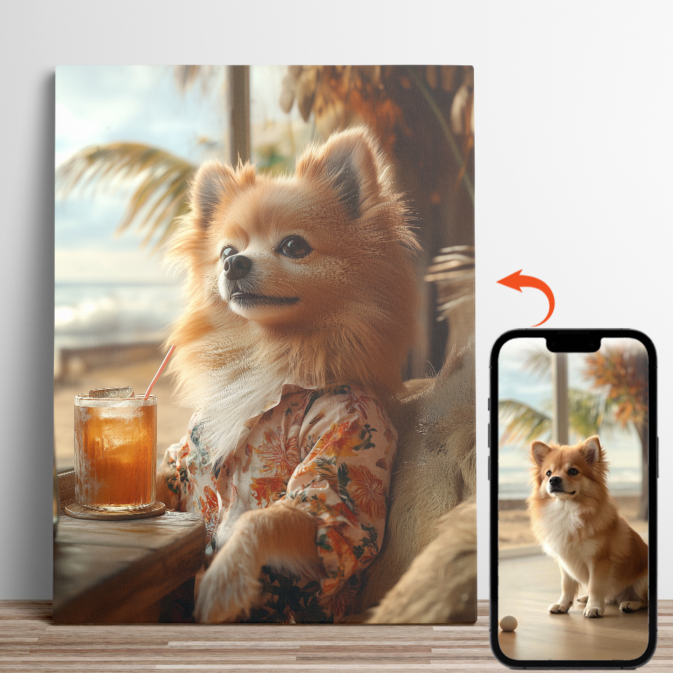 Beach Pup Relax