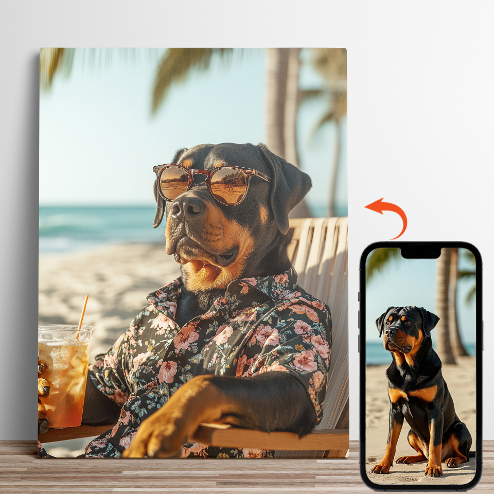 Floral Canine Vibe
