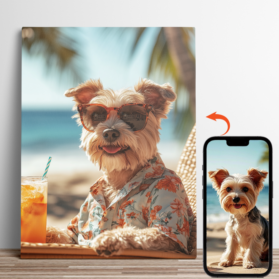 Beachside Pup Rhythm