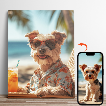 Beachside Pup Rhythm