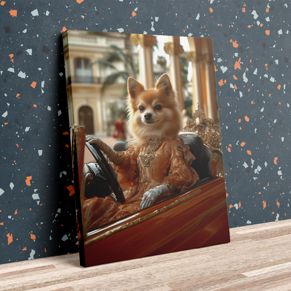 Posh Sports Car Pooch