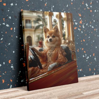 Posh Sports Car Pooch