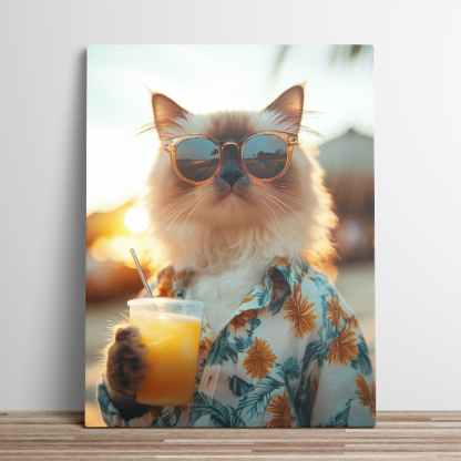 Sunset Cat Sip