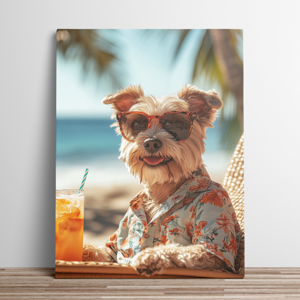 Beachside Pup Rhythm