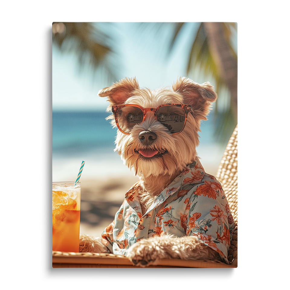 Beachside Pup Rhythm