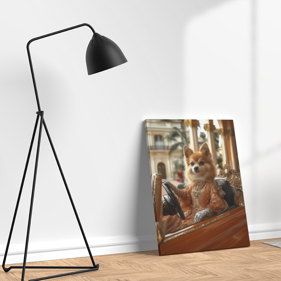 Posh Sports Car Pooch