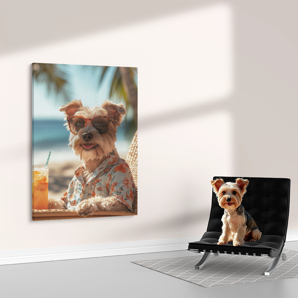 Beachside Pup Rhythm