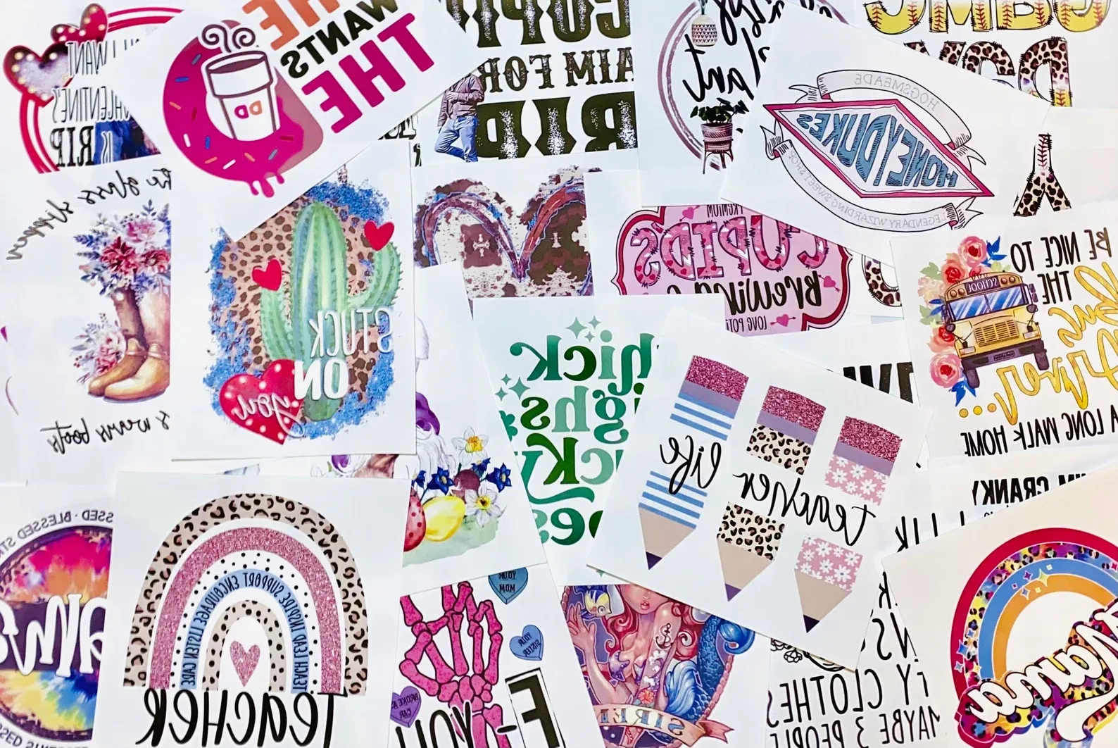 Random Bundle UV-DTF 