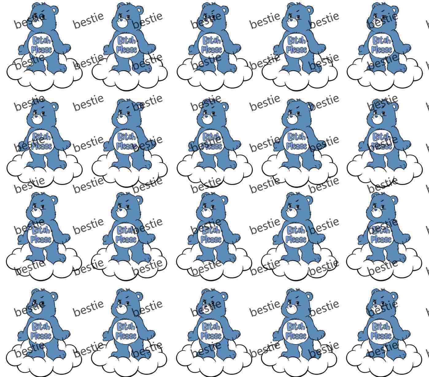 X-442-Swear Bears