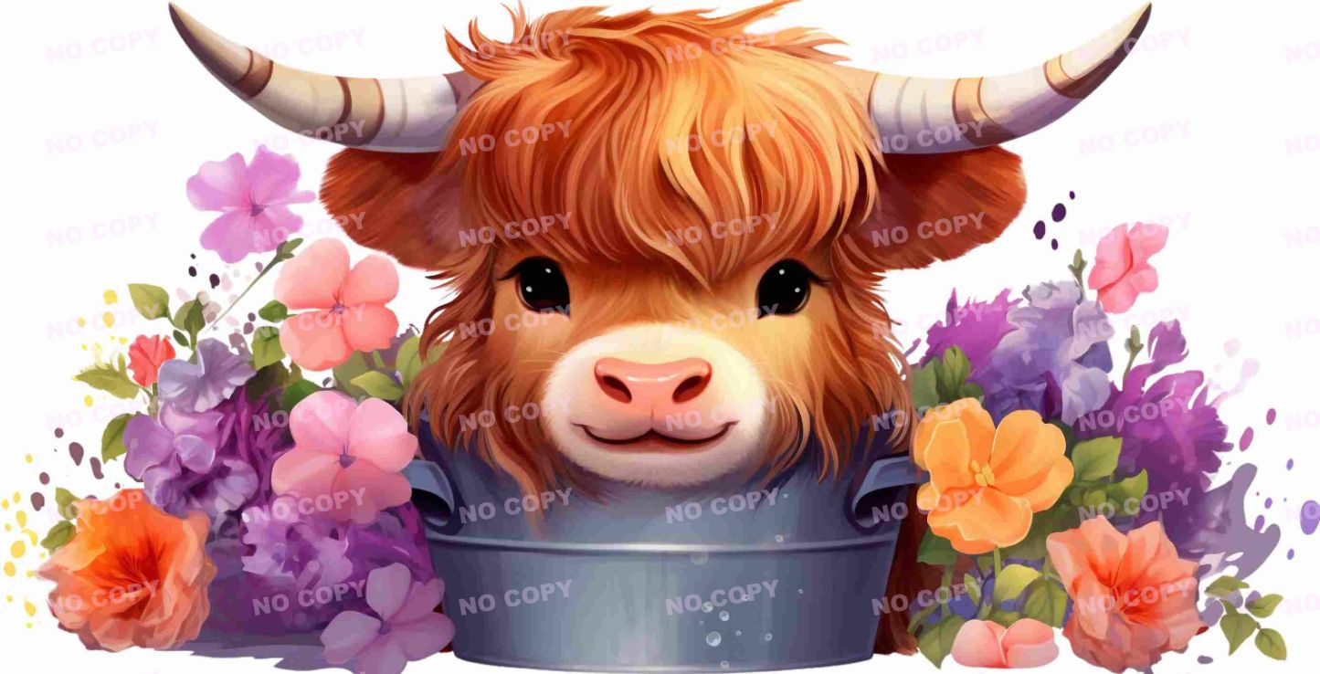 Y10437-Highland Cow