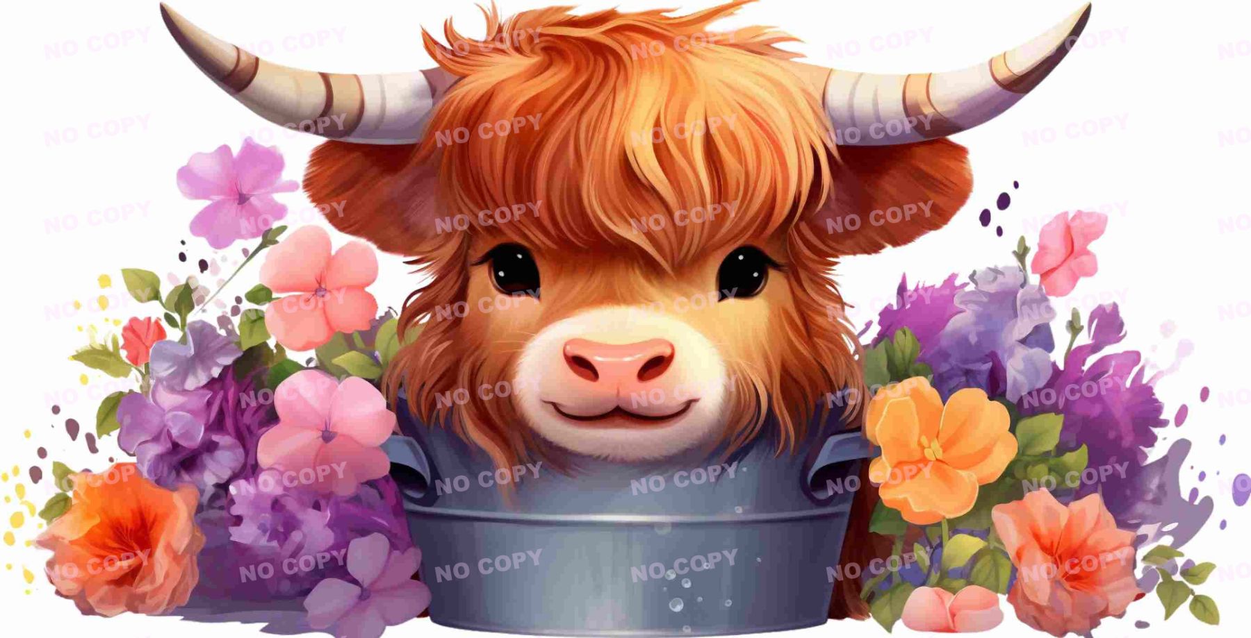 Y10437-Highland Cow