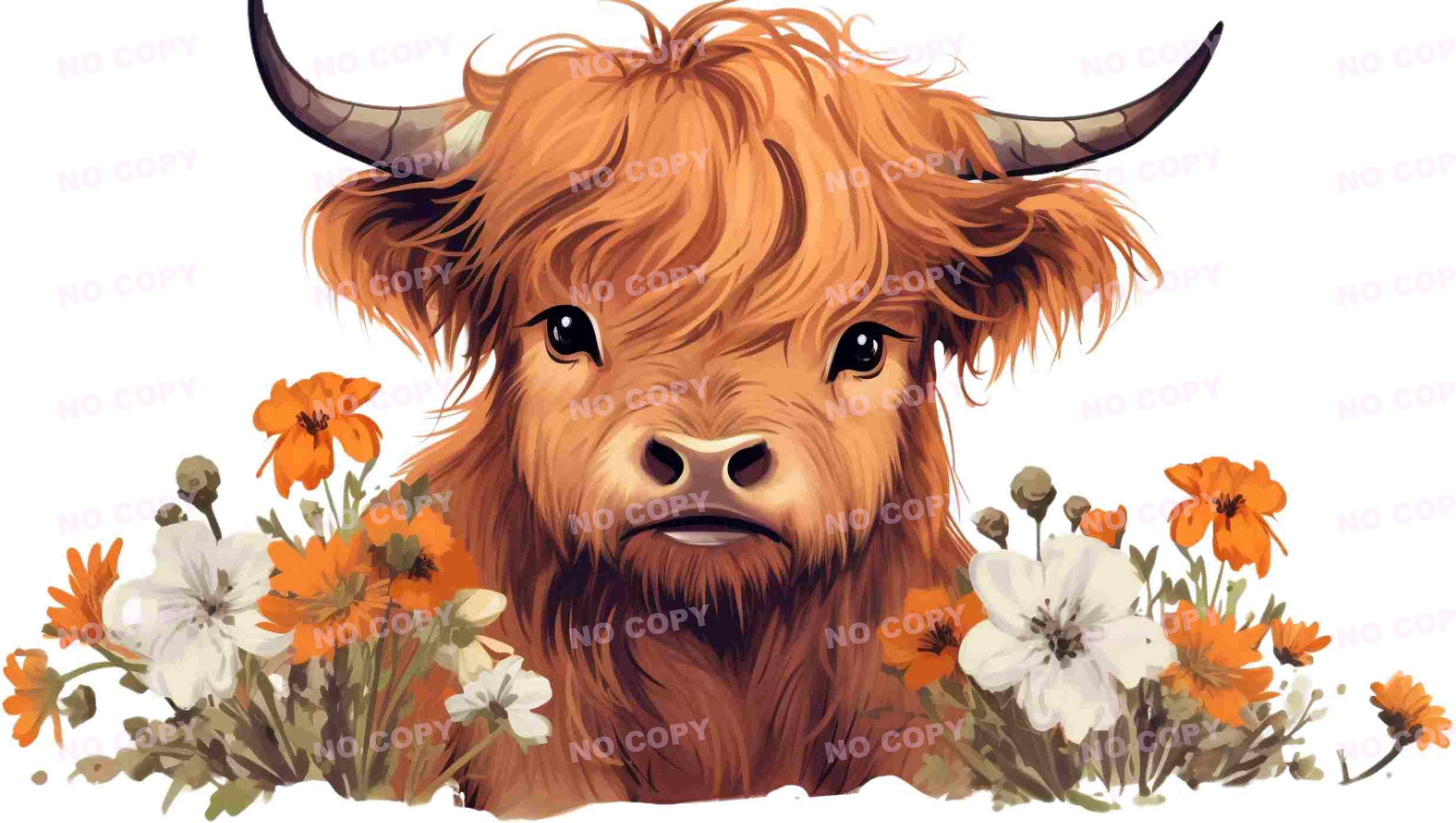 Y10443-Highland Cow