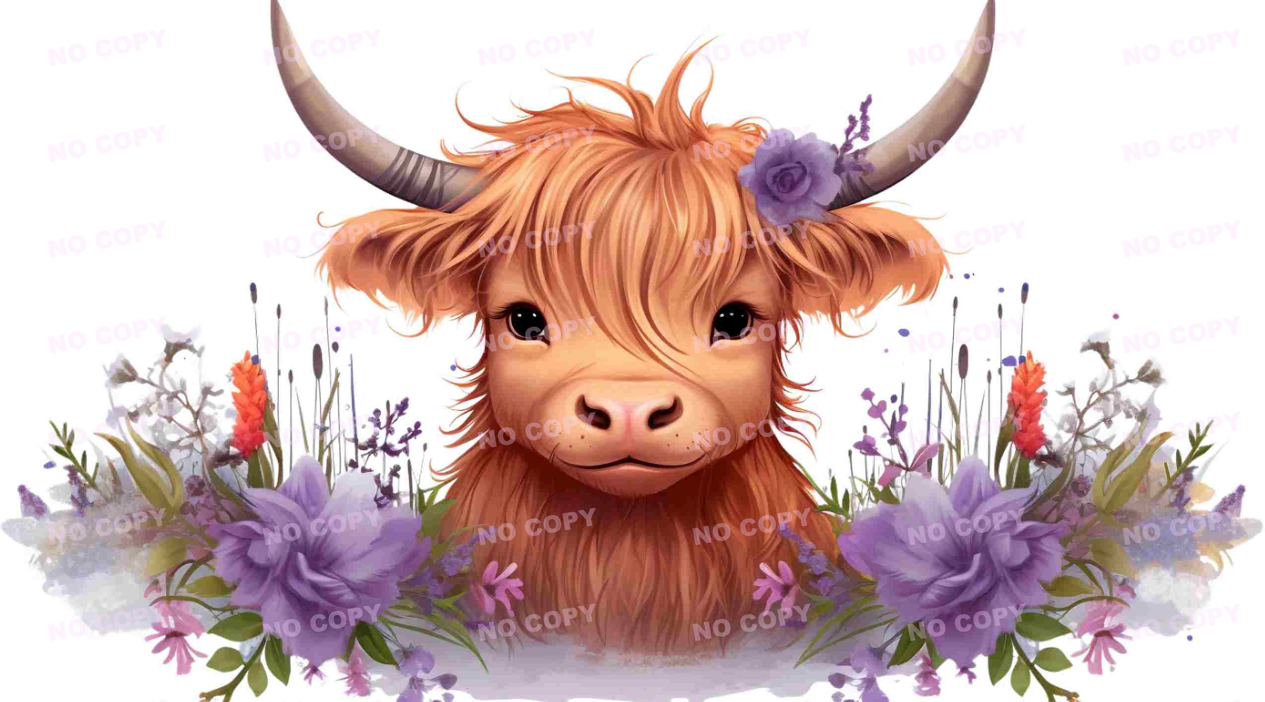 Y10447-Highland Cow