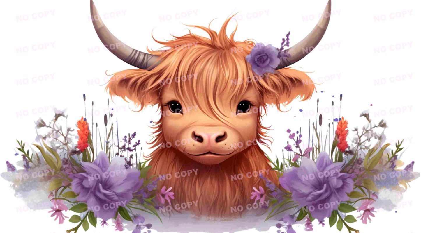 Y10447-Highland Cow