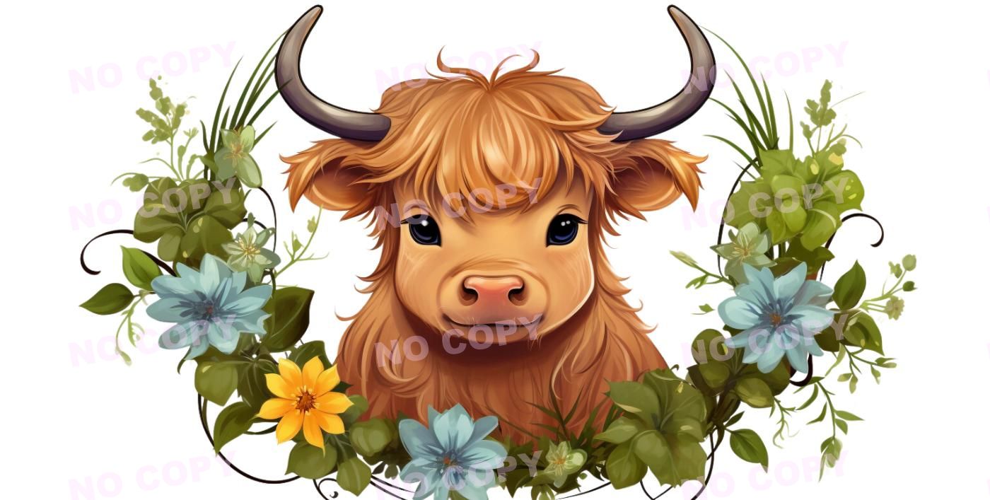 Y10459-Highland Cow
