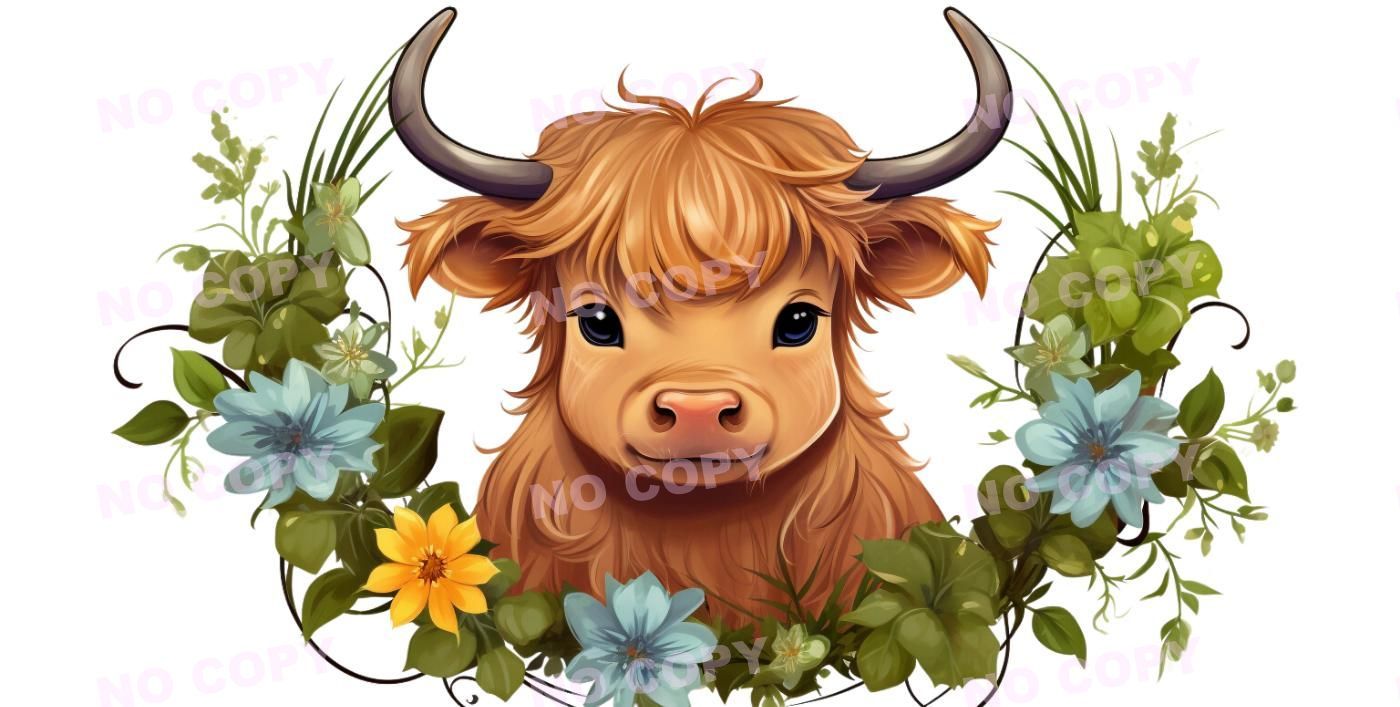 Y10459-Highland Cow